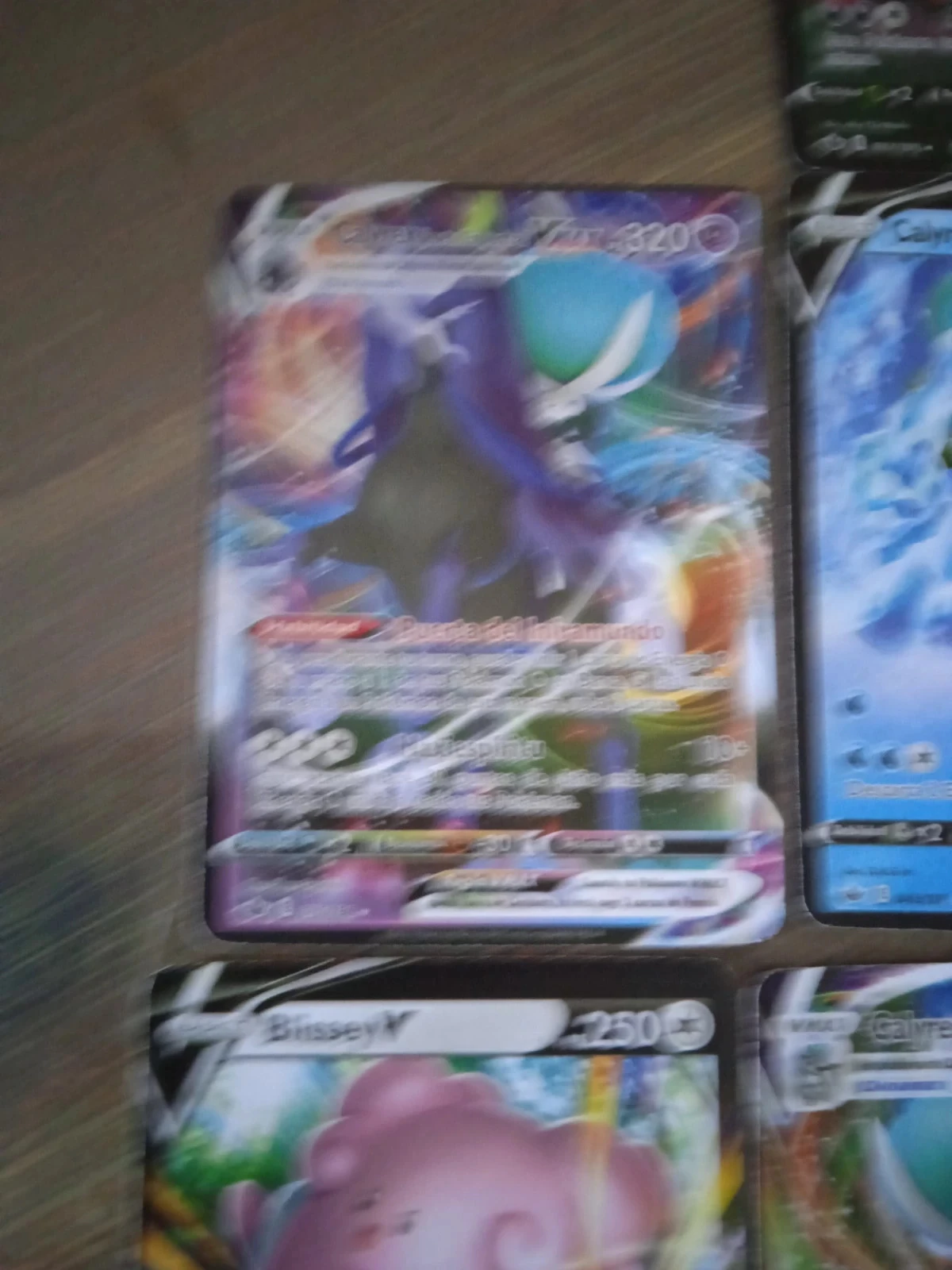 Lot Ou à l'unité 7 Cartas pokémon espanhol v e vmax – photo 7